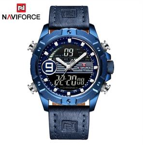 Montre de marque chinoise NAVIFORCE 9146 pour hommes, montre de sport de loisirs en plein air, montre à quartz, affichage analogique de la date et du jour, Relogio Masculino - Product Image 1