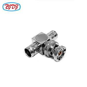 Adattatore RF BNC Maschio-Femmina Tipo T, Connettore BNC Maschio Triassiale a BNC Femmina Triassiale, Produttore <span class=keywords><strong>TRB</strong></span> 1553B - Product Image 6