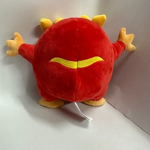 Muñeco <span class=keywords><strong>de</strong></span> Peluche Daruma Rojo Fuego <span class=keywords><strong>de</strong></span> 20cm, Tamaño Mediano, Suave, Ecológico, Venta al por Mayor, con Cola <span class=keywords><strong>de</strong></span> PP - F - Product Image 2