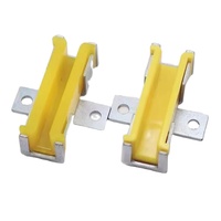 Rail de guidage d'ascenseur moderne en plastique, avec garniture de patin, rail auxiliaire de contrepoids et rail principal, pour appartement et villa 10016