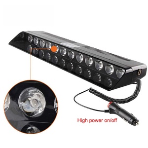 Feux de signalisation d'urgence 6, 9 ou 12 LED, 30W, 1100LM, 6000K, lampe stroboscopique clignotante pour voiture, montage en surface, feux de jour étanches pour camion - Product Image 4