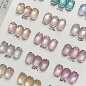 MIMAGPIE Esmalte de Uñas Gel Magnético Efecto Ojo de Gato 15 Colores, Semipermanente, Removible, Gel UV LED para Manicura, Libre de HEMA - Product Image 4