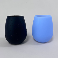 Tasses à vin et verres à bière pliables en silicone, durables et réutilisables, résistantes au micro-ondes, personnalisables (couleur/taille/logo), idéales pour l'extérieur – Vente chaude