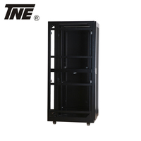 Baie de serveur autoportante en acier SPCC 19 pouces 42U-47U, armoire de centre de données sur mesure, certifiée CE/ROHS/ISO9001, capacité statique 1500 kg