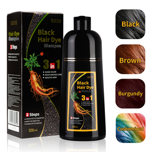 Tinte para el Cabello a Base de Hierbas, Color Marrón Púrpura, Sin Amoníaco, Permanente, con Aceite de Argán, Fabricación OEM - Product Image 3
