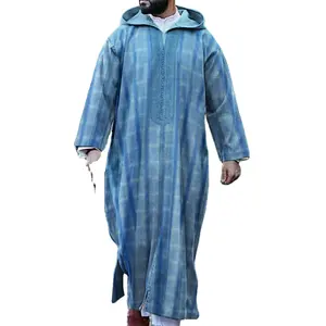 Grosir ukuran Plus abaya dubai arab pria jubah muslimah modern Pria