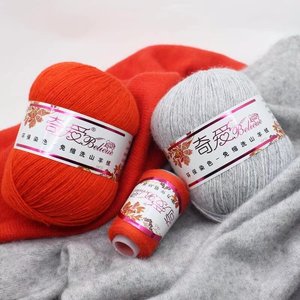 3-слойные свитера из норковой кашемировой пряжи ручной вязки - Product Image 1