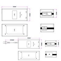 Injecteur PoE Gigabit 24V 0.5A, alimentation Ethernet pour AP sans fil, caméra IP, pont de connexion