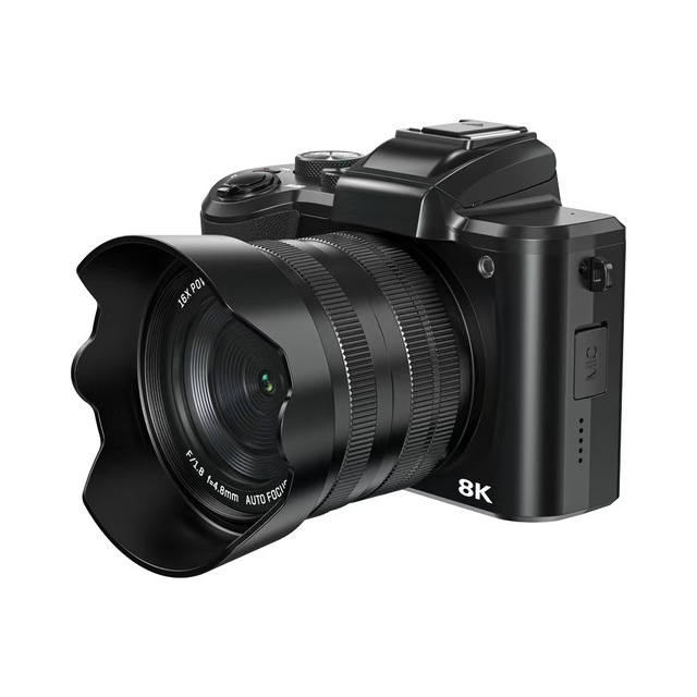Digital Compact Camera for Photography and Video 8K 88MP Vlogging Camera for YouTube with WIFI 16X Digital Zoom