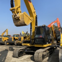 Excavatrice d'occasion Caterpillar CAT 320D 320D2 de fabrication japonaise, 20 tonnes, hydraulique, en bon état, prête à travailler