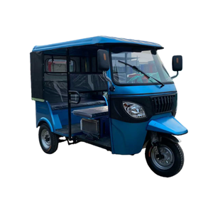 Tricycle à essence Offre Spéciale <span class=keywords><strong>adapté</strong></span> au transport de passagers avec rideau de pluie Petorl Rickshaw Tuktuk accepter personnalisé - Product Image 1