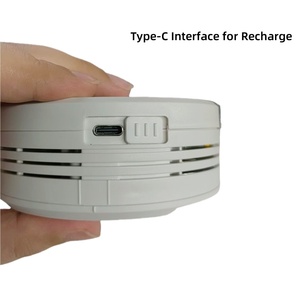 Âm thanh ánh sáng báo động treo tường Methane Gas Detector Battery Powered CH4 dễ cháy gas Leak Detector - Product Image 3