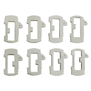 Placas de Bloqueo Internas para Fresado Renault, Metálicas, 8 Tipos, para Herramientas de Cerrajería Automotriz - Product Image 4