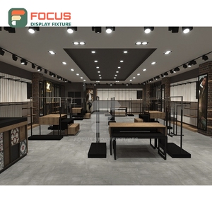 Professional Store Interior Recycled Material Display Island Space Planning Apparel Store - Product Image 1