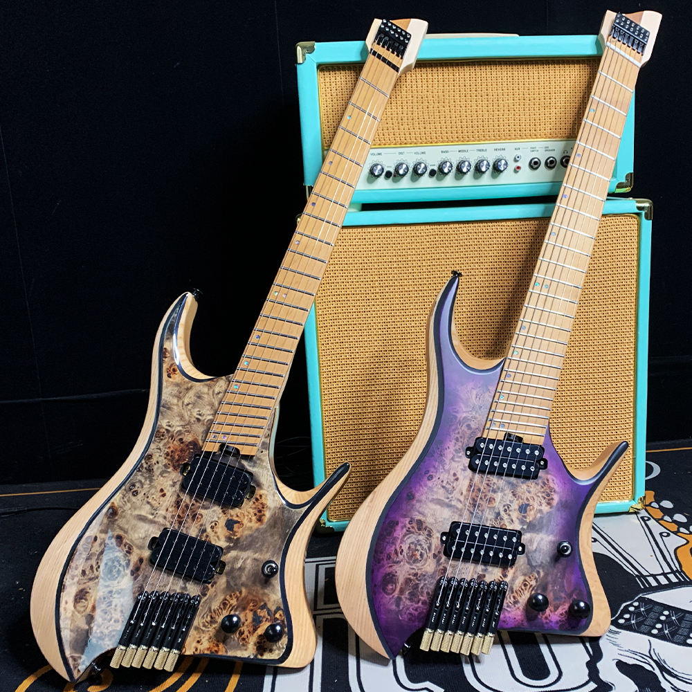 Custom Headless Guitar - Professional Design, 6-String