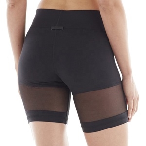 Leggings Athlétique <span class=keywords><strong>Sexy</strong></span> Spandex Mesh Filles <span class=keywords><strong>Gym</strong></span> Running Femmes Biker Yoga Shorts - Product Image 3