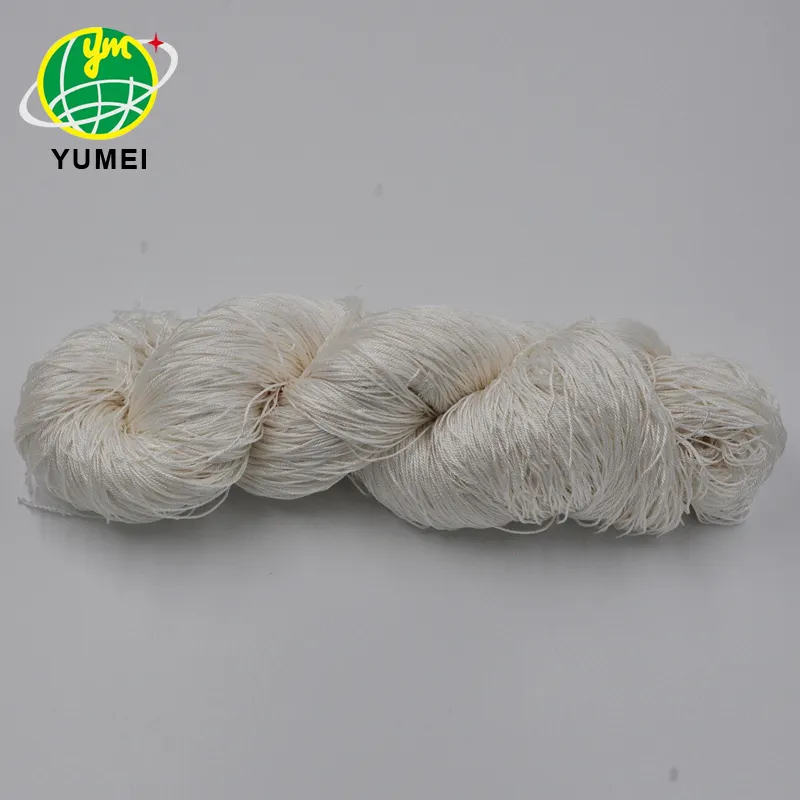 100% Mulberry top quality Silk Carpet Yarn in hanks High Quality Natural silk Fiber Undyed Yarn