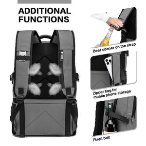 Nouveau sac à dos isotherme personnalisé, étanche, pour 16 canettes, sac à dos isotherme pour le déjeuner, pour hommes et femmes, camping, sac isotherme souple - Product Image 5