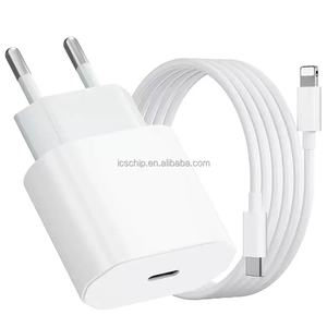 อะแดปเตอร์ชาร์จโทรศัพท์ USB-C 20W พร้อมสาย Type C สำหรับ iPhone Samsung Pixel แท็บเล็ต นาฬิกา สายรัดข้อมือ พาวเวอร์แบงค์ อะแดปเตอร์สำหรับเดินทาง - Product Image 5
