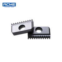 Plaquettes de tournage indexables en carbure CNC, revêtement PVD 30N 2.0ISO, pour filetage interne/extérieur et fraisage