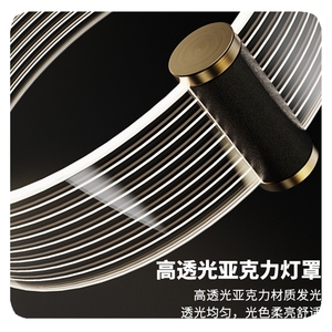 Đèn trần <span class=keywords><strong>LED</strong></span> hiện đại, thông minh, trang trí nội thất phòng khách thời thượng, công suất 24w 36w 54w 108w 128w - Product Image 3