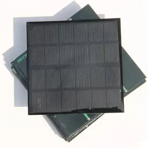 Ucuz fiyat 0.5w 1w 2w 3W 4w 5w 6w 6V 500mAh Mono güneş panelleri şarj sistemi için 3.7v pilli LED ışık epoksi güneş modülü