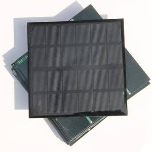 Panel <span class=keywords><strong>Solar</strong></span> Personalizado a <span class=keywords><strong>Precio</strong></span> Económico, 0.5w 1w 2w 3W 4w 5w 6w 6V, Paneles Solares Monocristalinos Pequeños para Batería de 3.7v, Luz LED - Product Image 1