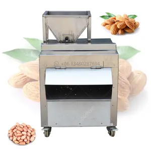 Industrial 304 Stainless Steel Peanut Slicer Machine Almond Slicing Machine