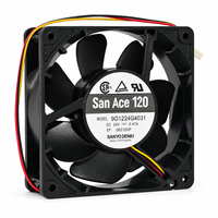 Ventilateur axial à faible bruit à haut débit d'air, SANYO d'origine, 24V DC 0.47A 11.28W, 3 fils, 120 x 120 x 25 mm, 9G1224G4031, ventilateur de refroidissement industriel