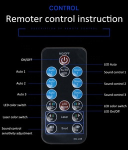 Đèn Sân Khấu Trung Quốc DJ Club Đèn Tia Laser Màu Xanh Lá Cây Màu Đỏ Chương Trình Ánh Sáng Laser Trong Nhà - Product Image 4