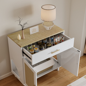 Mueble para Gatos con Contenedor de Arena Oculto, Gabinete de Almacenamiento Lateral de Madera, Compatible con la Mayoría de las Cajas de Arena - Product Image 4