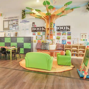 Chiquitos estantería de libros muebles giratorios estantería de plástico gran oferta Oem/Odm con vitrina gabinetes para niños árbol estantería nórdica de lujo - Product Image 2