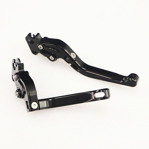 Leva freno pieghevole per moto leve freno regolabili nere per <span class=keywords><strong>accessori</strong></span> modificati per scooter <span class=keywords><strong>vespa</strong></span> - Product Image 3