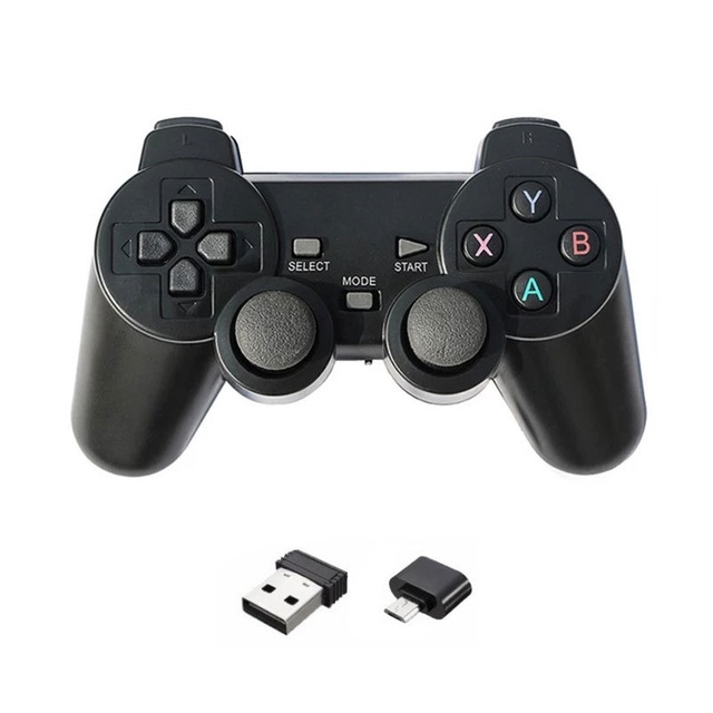 2.4G 706W Wireless Joysticks Game Controller for PS2 PS3 PC Android TV Gamepad Remote Handle Gaming Control Manette Joypad