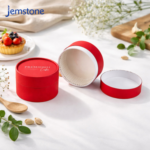 Custom Biodegradable EU Standard Baking Cake Dessert Kraft Cardboard Cylinder <b>Packaging</b> Luxury Food Grade Cheesecake Paper Tube - Product Image 6