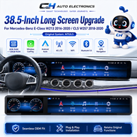 Autoradio Android 38,5 pouces NTG5.5 pour Mercedes Benz Classe E W213 CLS W257 avec CarPlay, Android Auto et navigation GPS