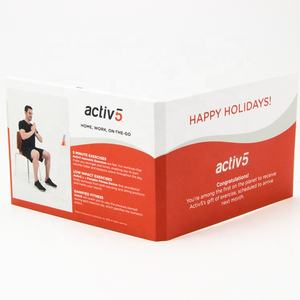 Nouvelles cartes de remerciement personnalisées avec logo, <span class=keywords><strong>catalogue</strong></span> d'écran de vœux <span class=keywords><strong>pour</strong></span> promotion commerciale, carte postale, livret vidéo - Product Image 4