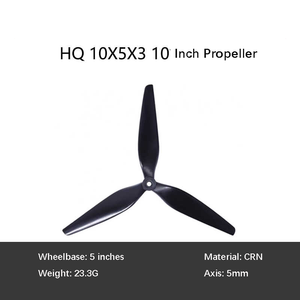 ใบพัด HQProp 10X5X3 ใยแก้วเสริมแรงไนลอน CW CCW ขนาด 10 นิ้ว สำหรับโดรน FPV ชิ้นส่วน DIY รวมมอเตอร์ ใบพัดโดรน - Product Image 2