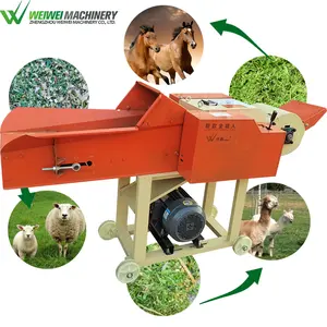 Weiwei Chopper Chopped China Cattle Feed Grass Shredder Automatic Hay Cutter/grass Machine/stalk Cutting Machine