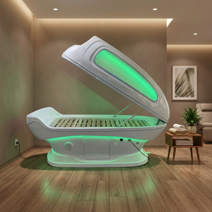 Smart Microcomputer Control Vapor Spa Bed Head Exposed Far Infrared Detox <b>Pod</b> Aromatherapy <b>Steam</b> Capsule for Skin Therapy - Product Image 1