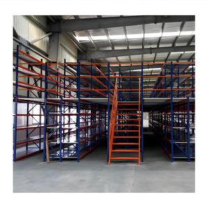 Heavy-Duty 20 + tấn tải chịu lực thép lửng kệ kho giải pháp cho hiệu quả xếp chồng Kệ & kệ - Product Image 2