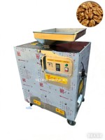 Hoge Efficiëntie RVS Elektrische Motor Droge Walnoot & Pecannoot Schilmachine 200kg/u Capaciteit voor Bakkerij & Bloemmeelfabriek Gebruik