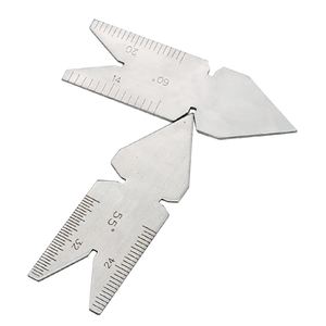 3 pcs/सेट 55/60 डिग्री सेंटर गेज कोण डिग्री टेम्पलेट इंच मीट्रिक स्क्रू थ्रेड पिच केंद्र गेज - Product Image 2
