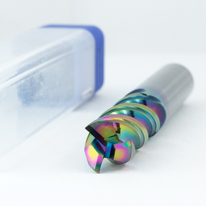 Kleurrijke Wolfraamcarbide Bal Neus <span class=keywords><strong>Router</strong></span> Bit Oem Einde Frees Voor Graveermachine Voor Aluminium Koper Turnin <span class=keywords><strong>Tool</strong></span> - Product Image 5