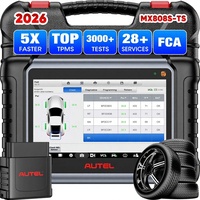 Escáner AUTEL MX808S-TS, Herramienta de Diagnóstico para Automóviles con Programación TPMS, MaxiCheck, Más de 3000 Pruebas Activas, 28 Servicios