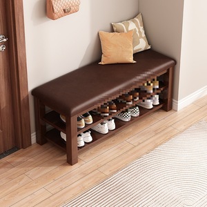 Shoe Cabinet <b>Bench</b> With Storage For Entryway Space Saving Design - Product Image 1