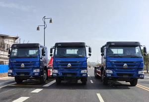 18 ton kait pengangkat sistem hidrolik gulungan lengan otomatis tipe truk muatan sampah - Product Image 3