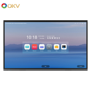 Android 13 98inch Big Screen 4K UI Display Smart <b>Board</b> Digital Interactive Flat Panel for Conference - Product Image 2