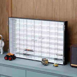 Organizador de Autos de Alta Gama para 56 Autos, Vitrina de Exhibición de Garaje 1/64, Vitrina para Autos <span class=keywords><strong>Hotwheels</strong></span> - Product Image 5