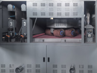 Nouvelle machine automatique de rectification, d'ébavurage et de chanfreinage de haute précision pour le polissage de plaques métalliques plates